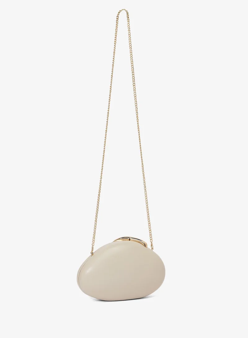 Namshi x Gold Accent Detailed Clutch